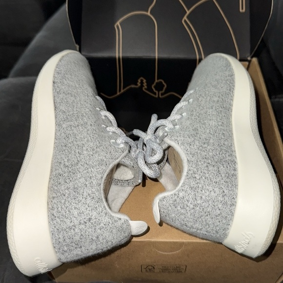 Allbirds Dapple Gray Merino Wool Runners Athletic Shoe Sneaker Running Size 8 - Picture 7 of 12